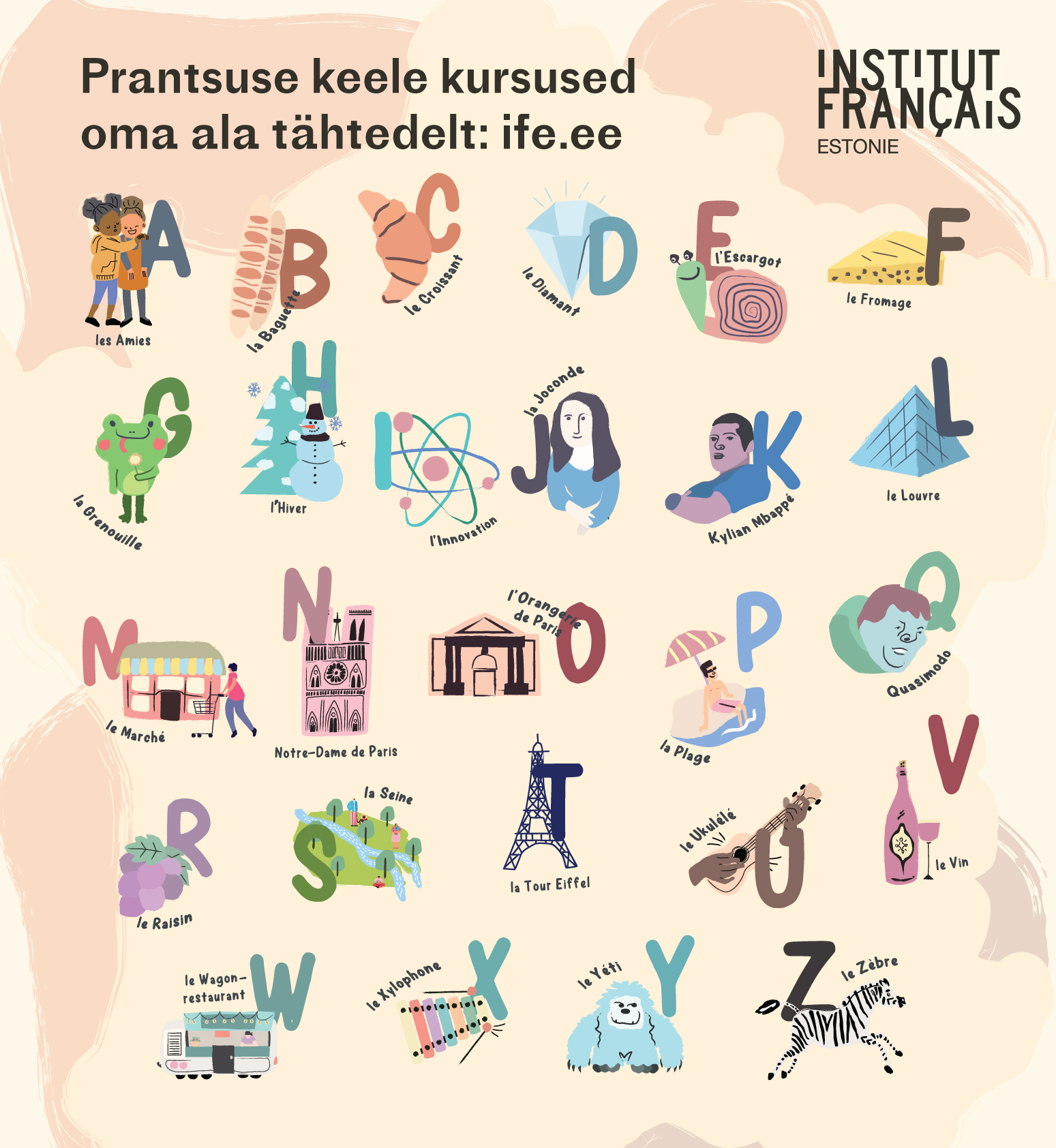 Prantsuse keele kursused talv 2022