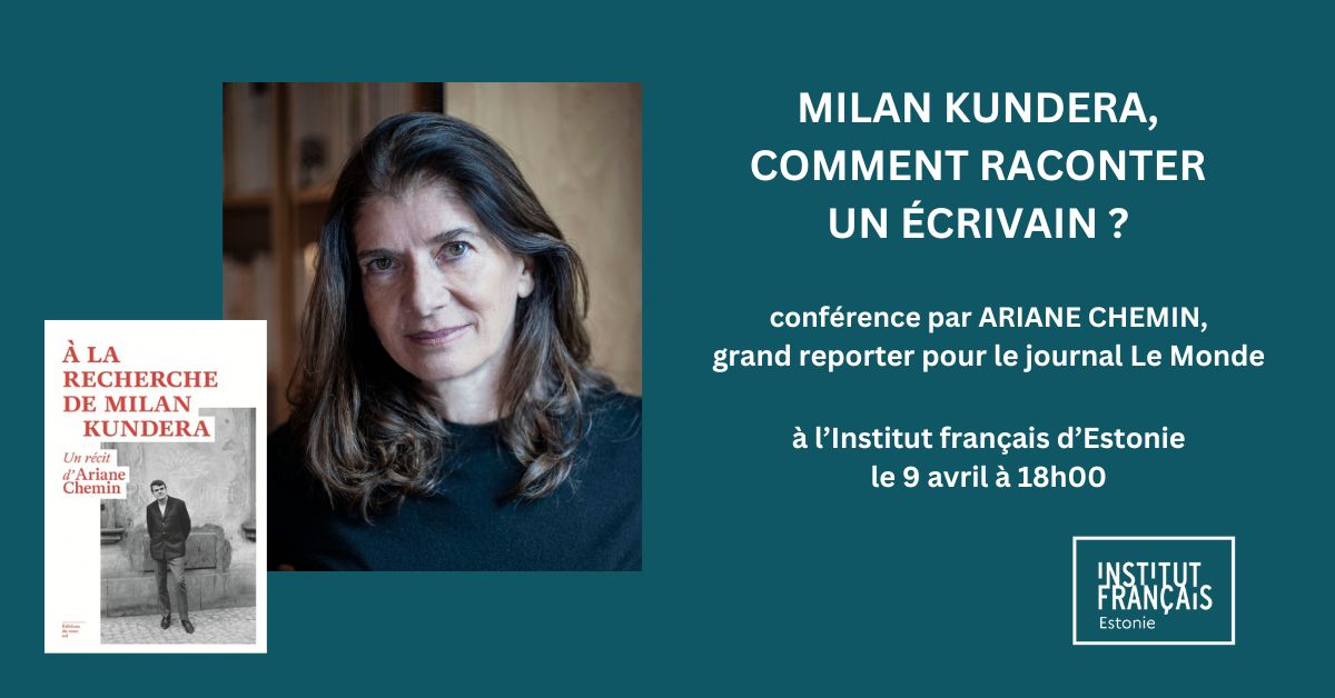 Ariane Chemin Milan Kundera
